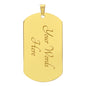 To My Son | Never Forget That How Proud I Am Of You - Dog Tag Necklace