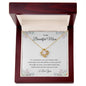 To My Beautiful Mom | I Love You - Love Knot Necklace