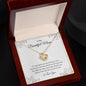 To My Beautiful Mom | I Love You - Love Knot Necklace