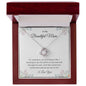 To My Beautiful Mom | I Love You - Love Knot Necklace