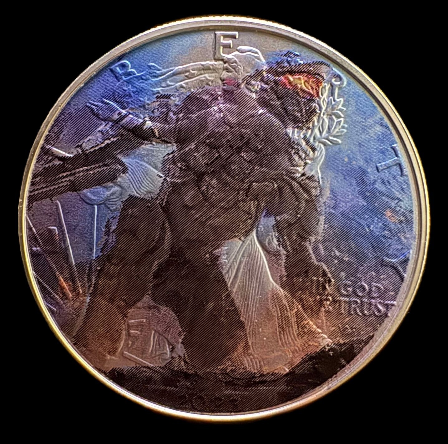 2023 HALO Master Chief Walking Liberty American Eagle 1 oz .999 Silver Coin