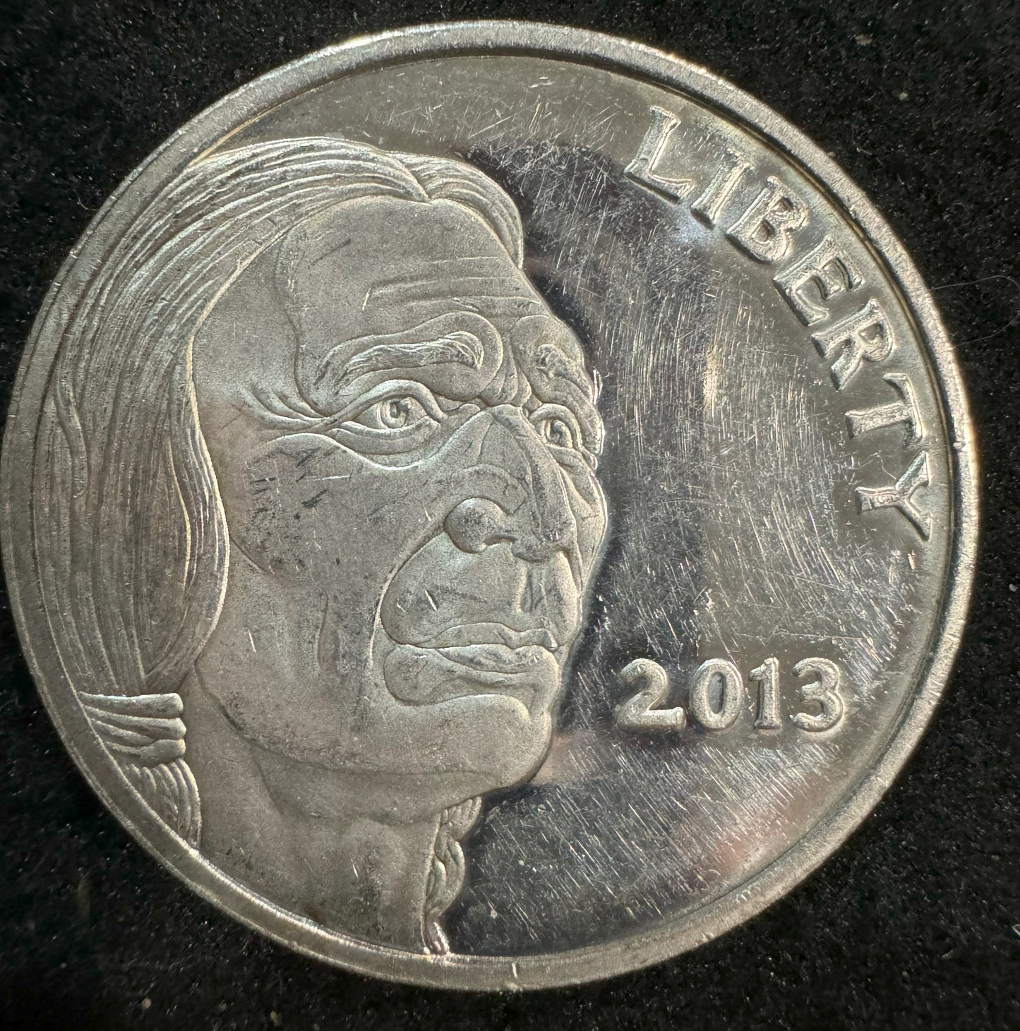 2013 Indian Buffalo Nickel 1 oz .999 Silver Coin