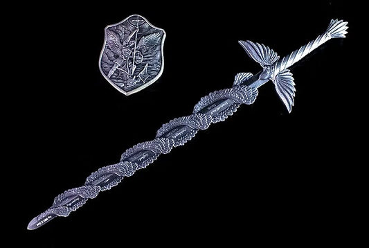 2023 South Korea Sword of St. Michael 2.5 oz .999 Silver