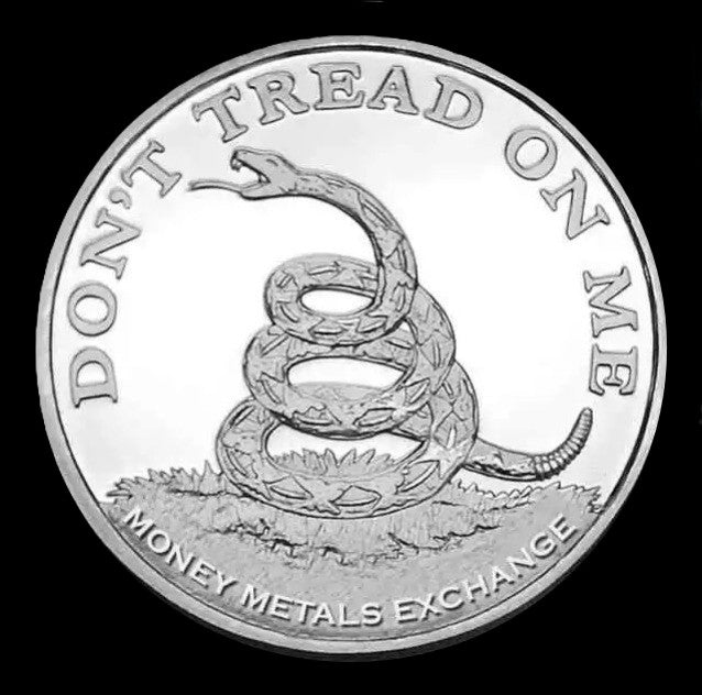 1773 Don’t Tread On Me-Boston Tea Party 1 oz .999 Silver Coin