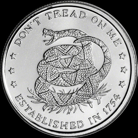 Don’t Tread On Me-Price of Liberty 1 oz .999 Silver Coin