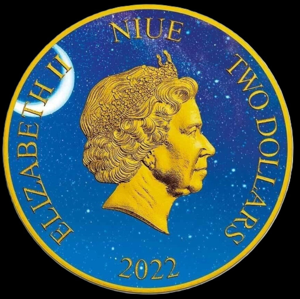 2022 Disney Aladdin Whole New World Edition 1 oz .999 Silver Coin