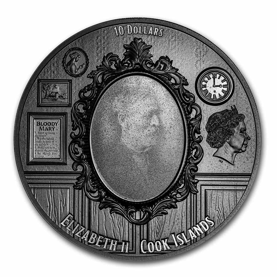 2023 The Stanley Haunted House 2 oz .999 Silver Coin