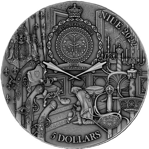 2022 The Three Musketeers 2 oz .999 Silver Coin