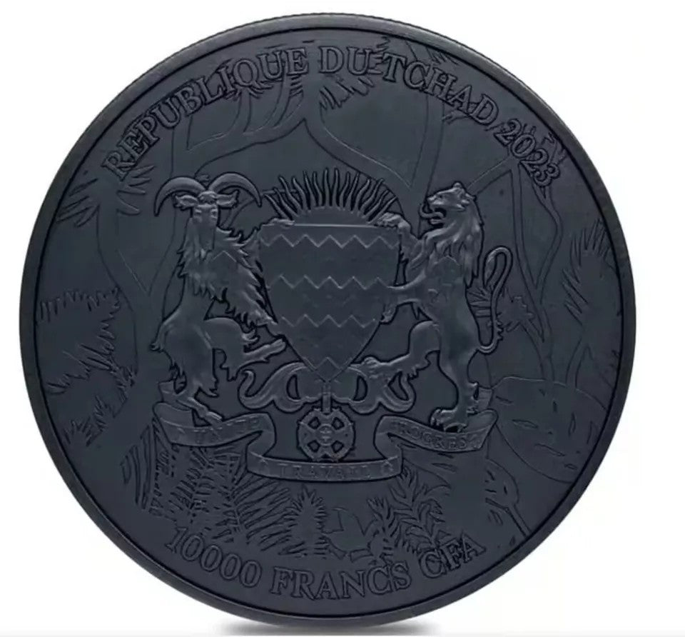 2023 Black Gorilla 2 oz .999 Silver Coin