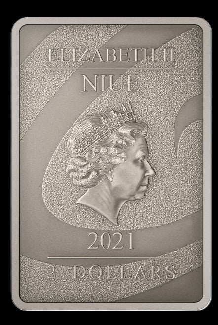 2021 The Nightmare Before Christmas Sally Colorized 1 oz .999 Silver Bar