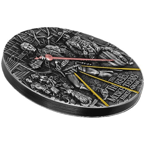 2022 The Three Musketeers 2 oz .999 Silver Coin