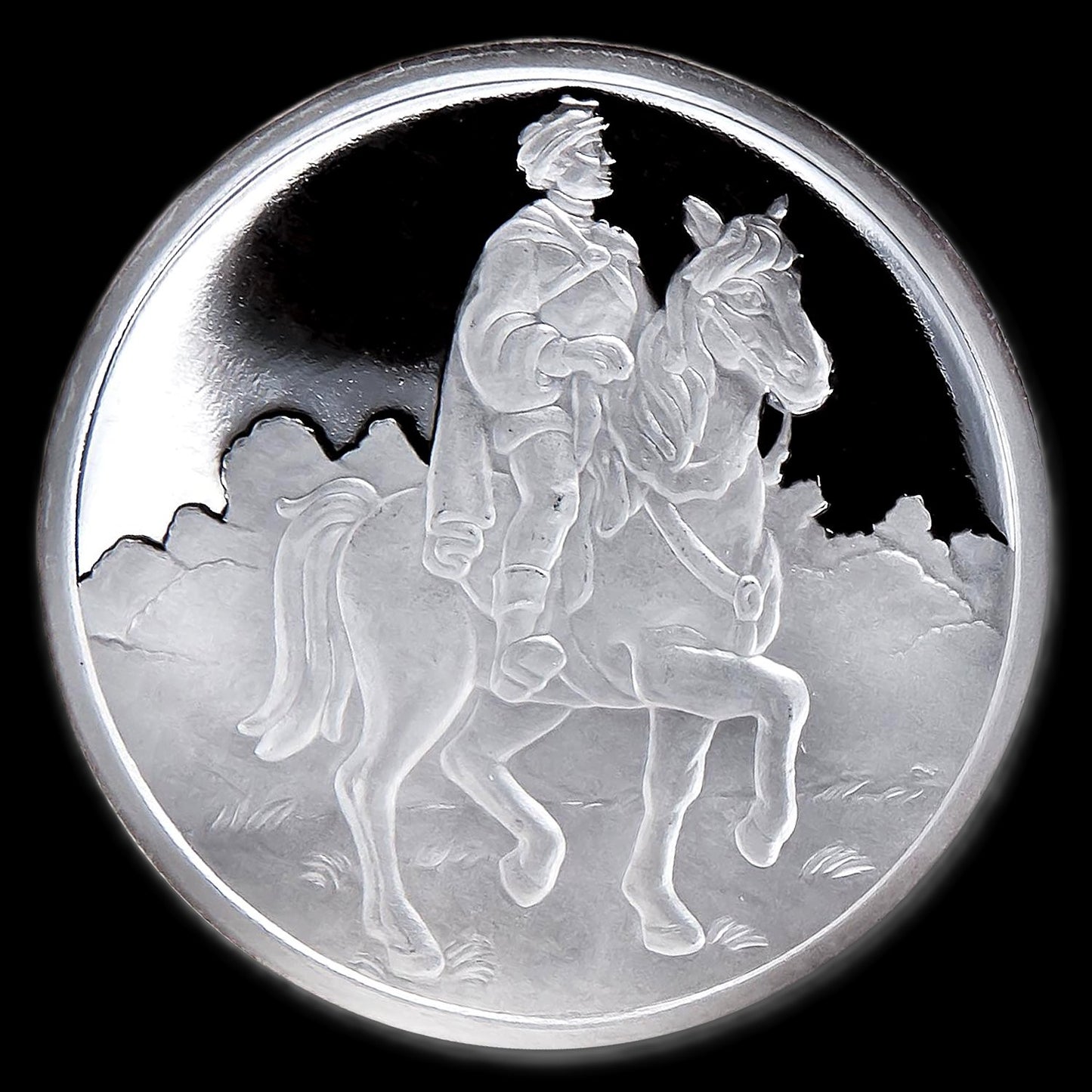 1987 Disney’s 50th Snow White & The Seven Dwarfs “Prince” 5 oz .999 Silver Coin