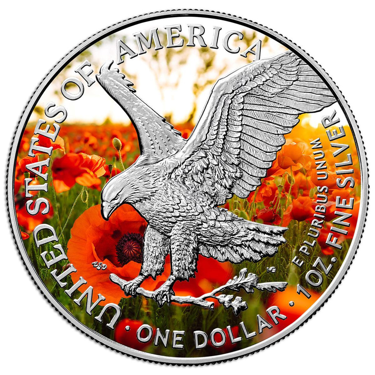 2024 American Eagle Lady Liberty WWI 1oz .999 Silver Coin