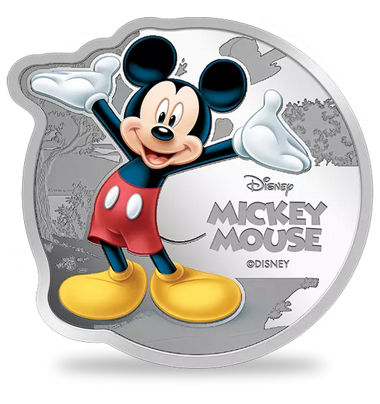 MMTC-PAMP Disney Mickey Mouse 1 oz .999 Silver Coin