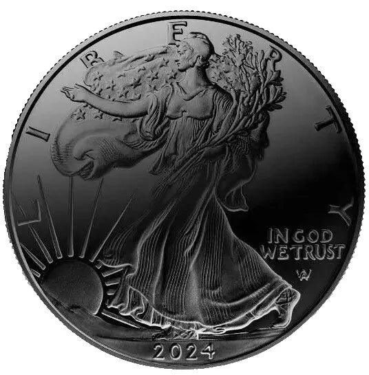 2024 American Eagle Lady Liberty Ruthenium 1oz .999 Silver Coin
