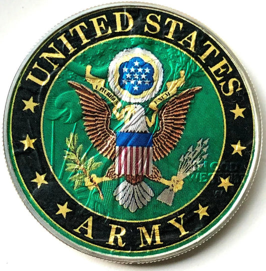 2024 American Eagle Lady Liberty US Army 1oz .999 Silver Coin