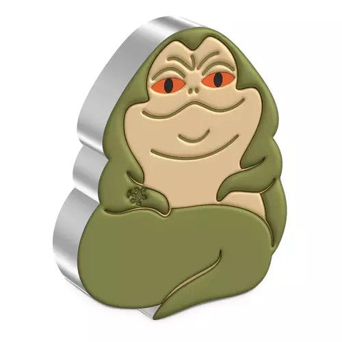2023 Star Wars Jabba the Hutt Chibi 2 oz .999 Silver Coin