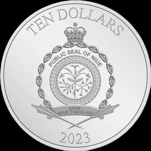 2023 Disney Lady and the Tramp 3 oz .999 Silver Coin