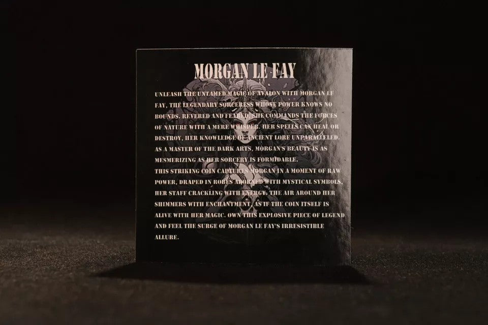 2025 The Fairy Morgan La Fay 2 oz .999 Silver Coin