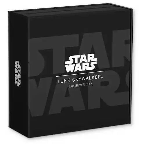 2023 Star Wars Luke Skywalker 3 oz .999 Silver Coin