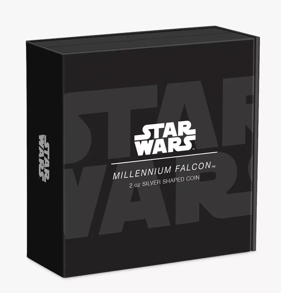 2023 Star Wars Millennium Falcon 2 oz .999 Silver Coin