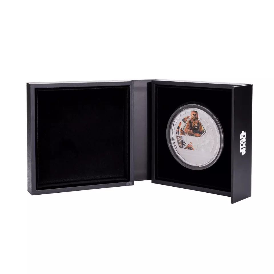2024 Star Wars Chewbacca 3 oz .999 Silver Coin