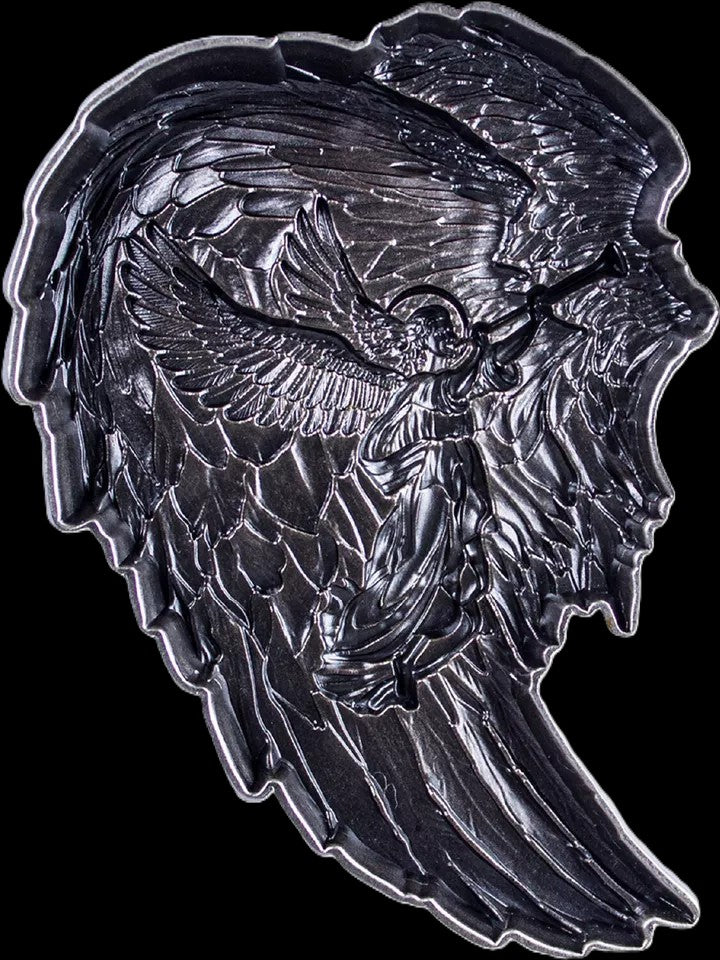 2024 Archangel Gabriel Angel Wings 2 oz .999 Silver