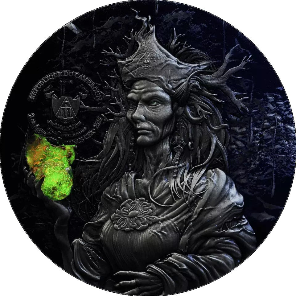 2025 The Fairy Morgan La Fay 2 oz .999 Silver Coin