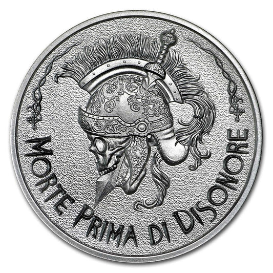 Death Before Dishonor Roman Military 1 oz .999 Silver Coin