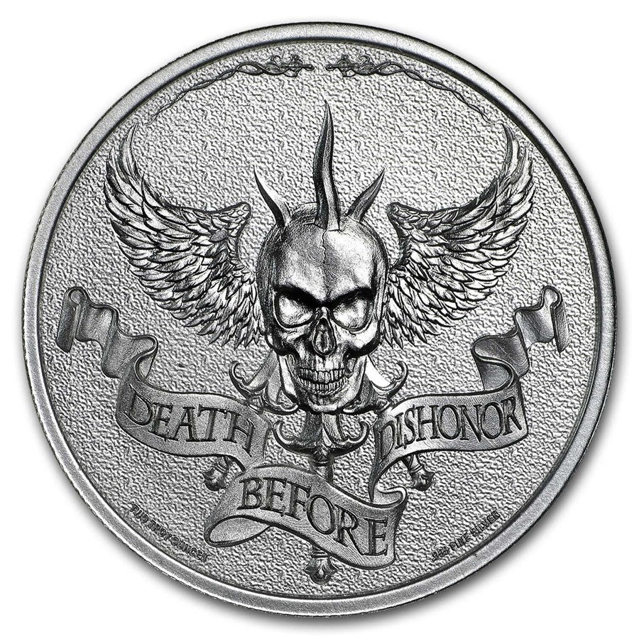 Death Before Dishonor Roman Military 1 oz .999 Silver Coin