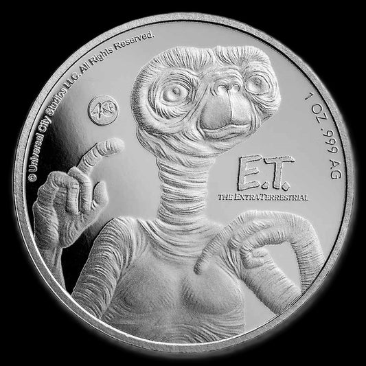 2022 E.T. 40th Anniversary 1 oz .999 Silver Coin