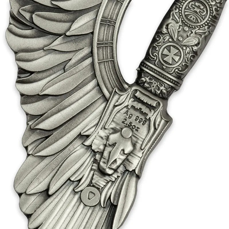 2025 South Korea Angel Sword of St. Gabriel 2.5 oz .999 Silver