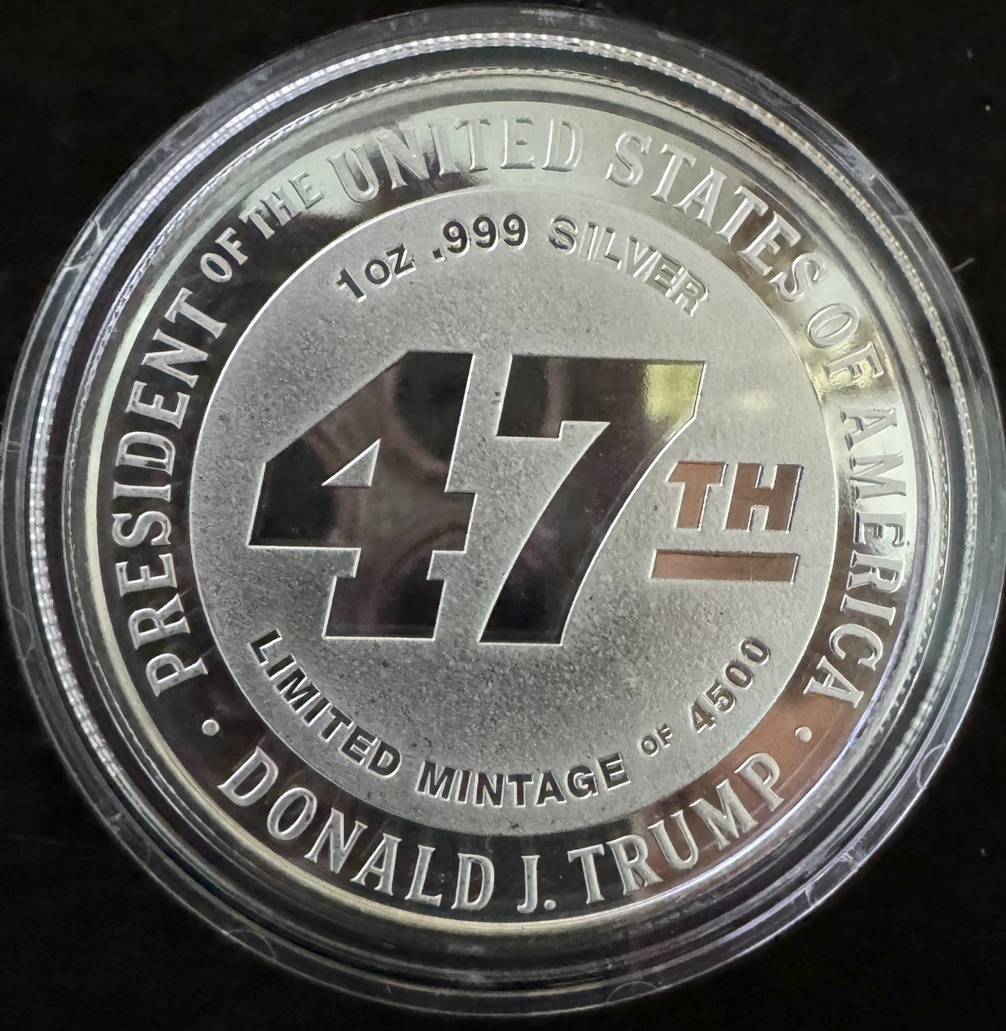 2024 Assassination Attempt Trump Survives 1 oz .999 Silver Coin