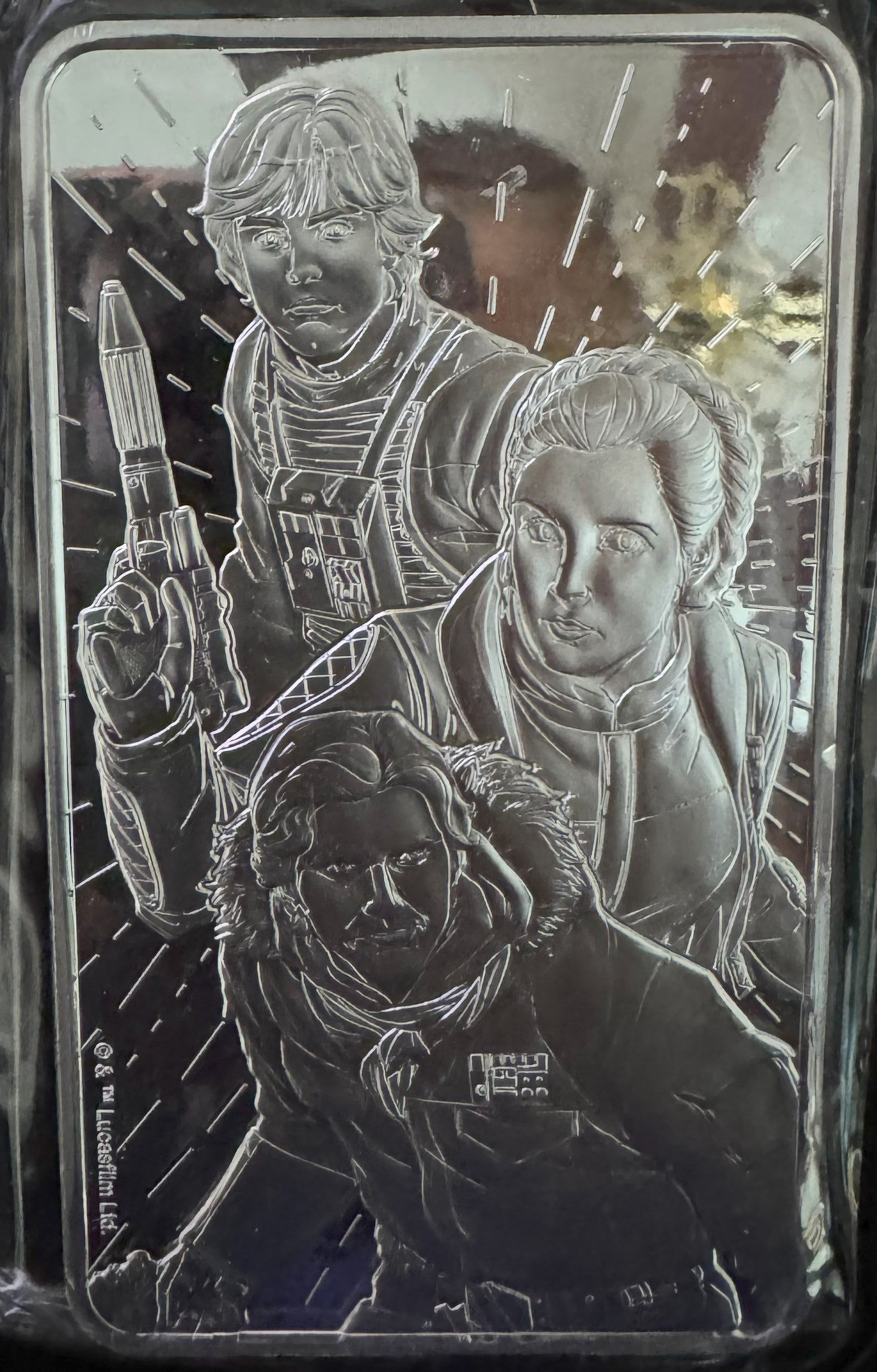 2024 Star Wars 10 oz 999.9 Silver Bar