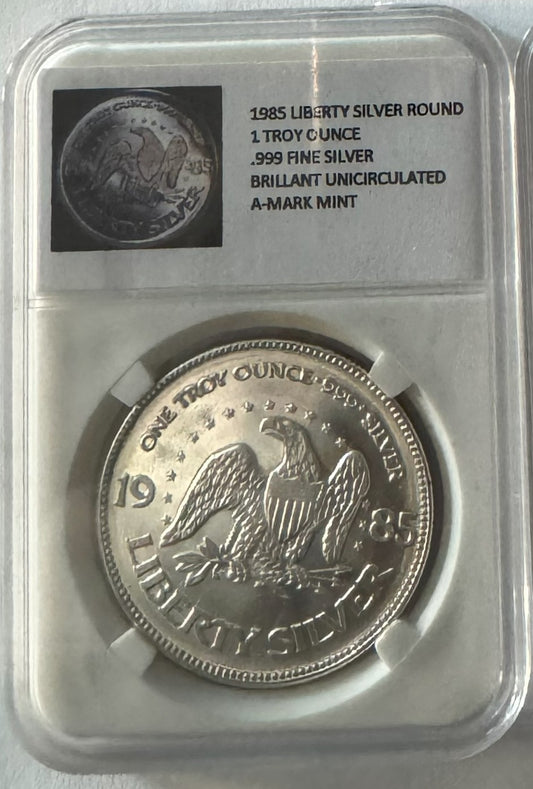 1985 Liberty Eagle 1 oz .999 Silver Coin