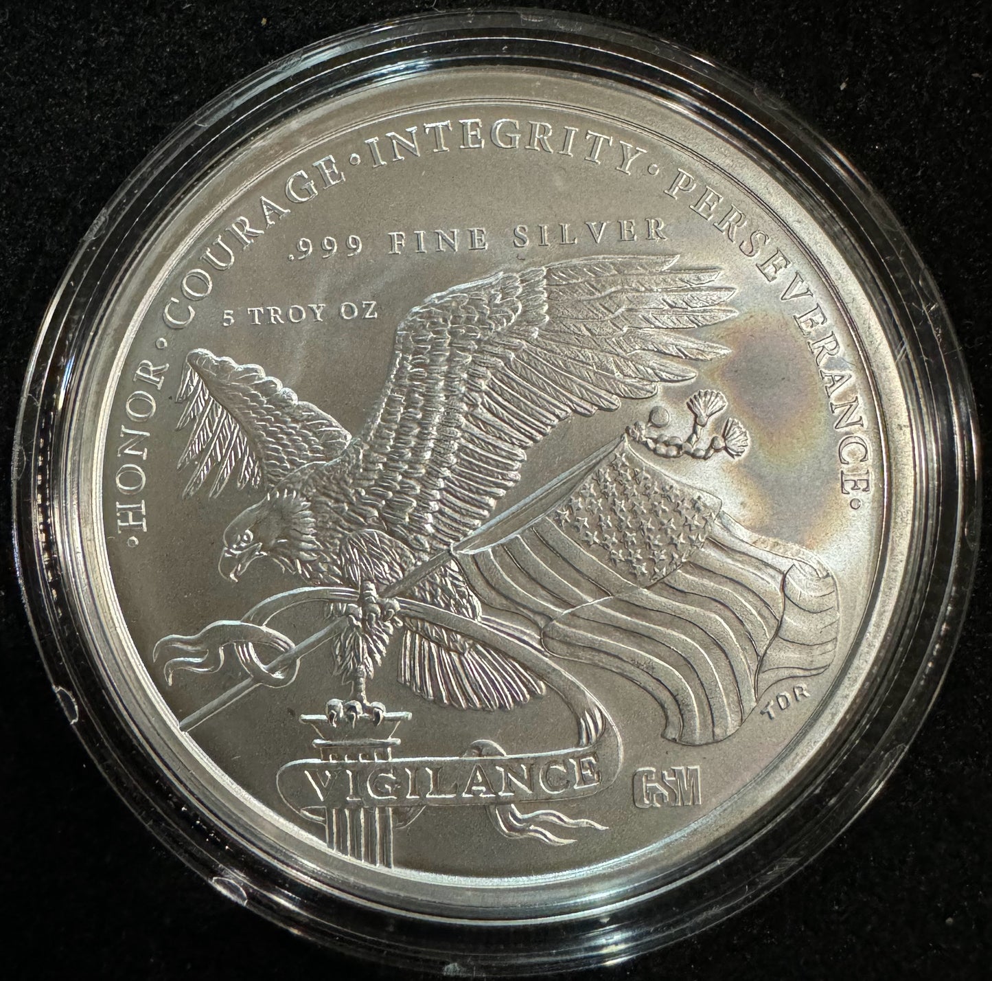 2021 Donald J. Trump 45th President 5 oz .999 Silver Coin