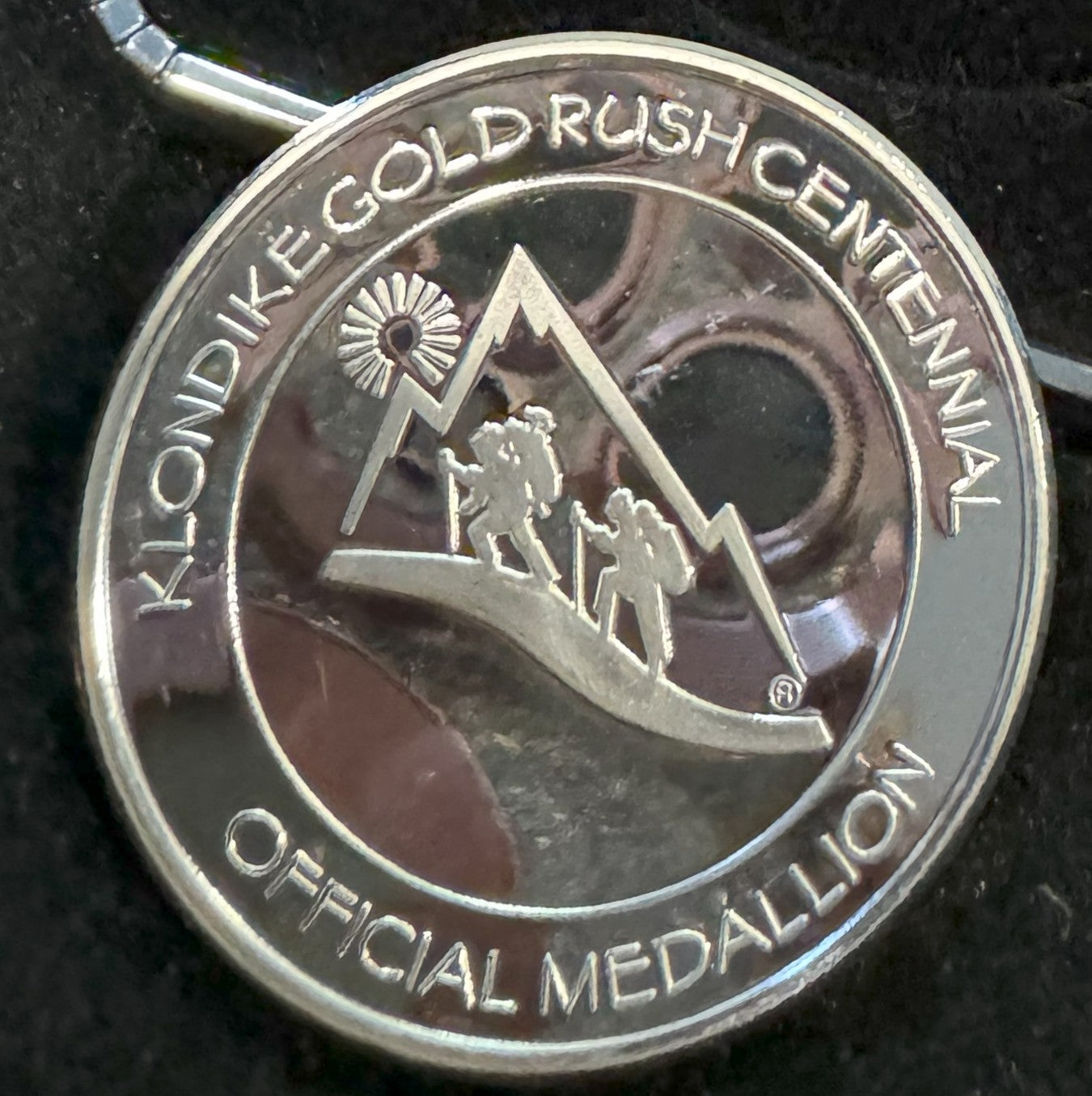 1996 Limited Edition Klondike Gold Rush Centennial 1 oz .999 Silver Coin