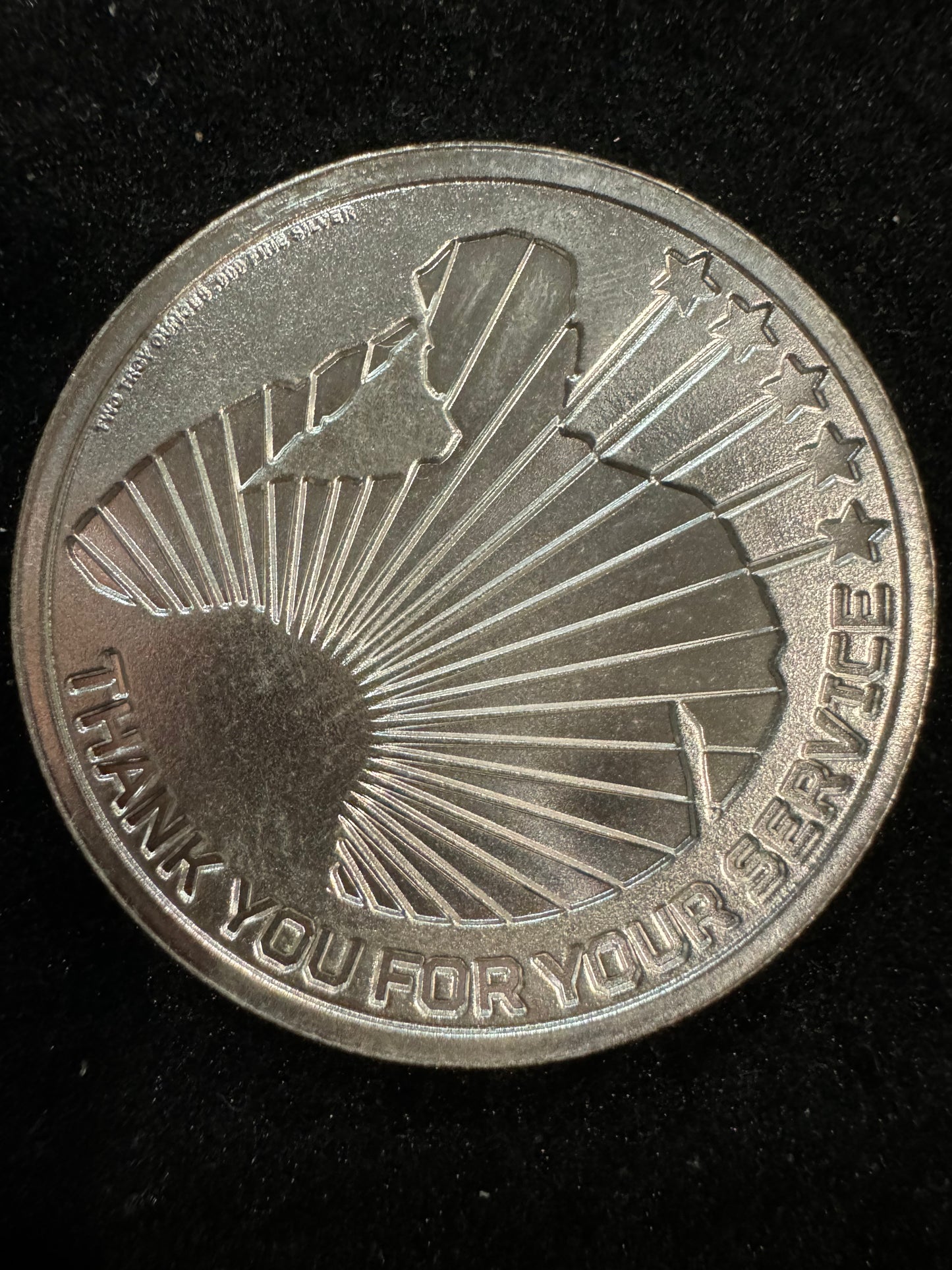 US Military Service Appreciation 2 oz Silver Coin
