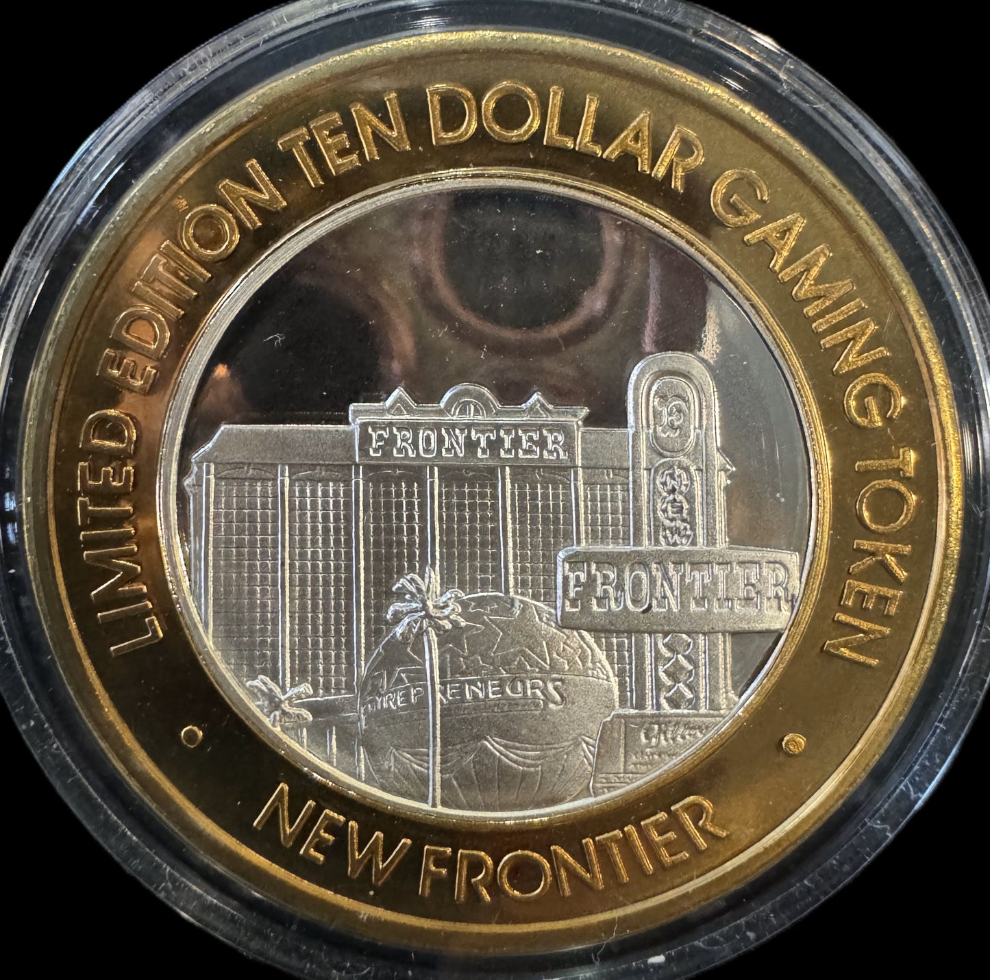 Gaming Token Las Vegas Frontier Casino Silver Coin