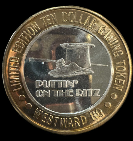 Gaming Token Las Vegas Westward Ho Casino Silver Coin