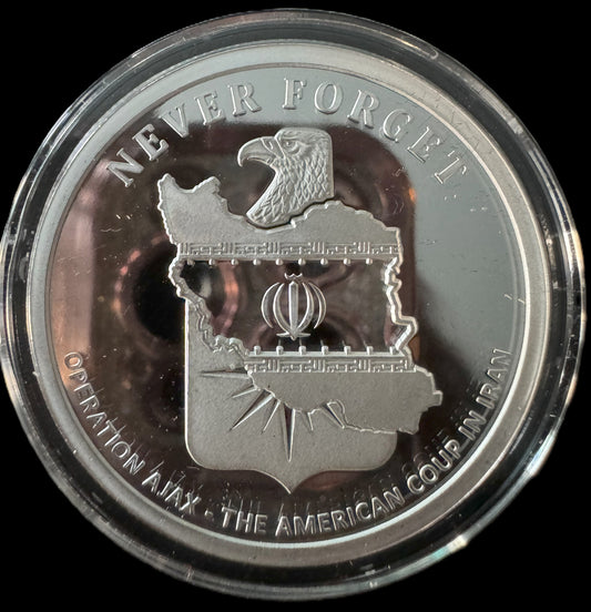 2021 Operation Ajax V2 1 oz .999 Silver Coin