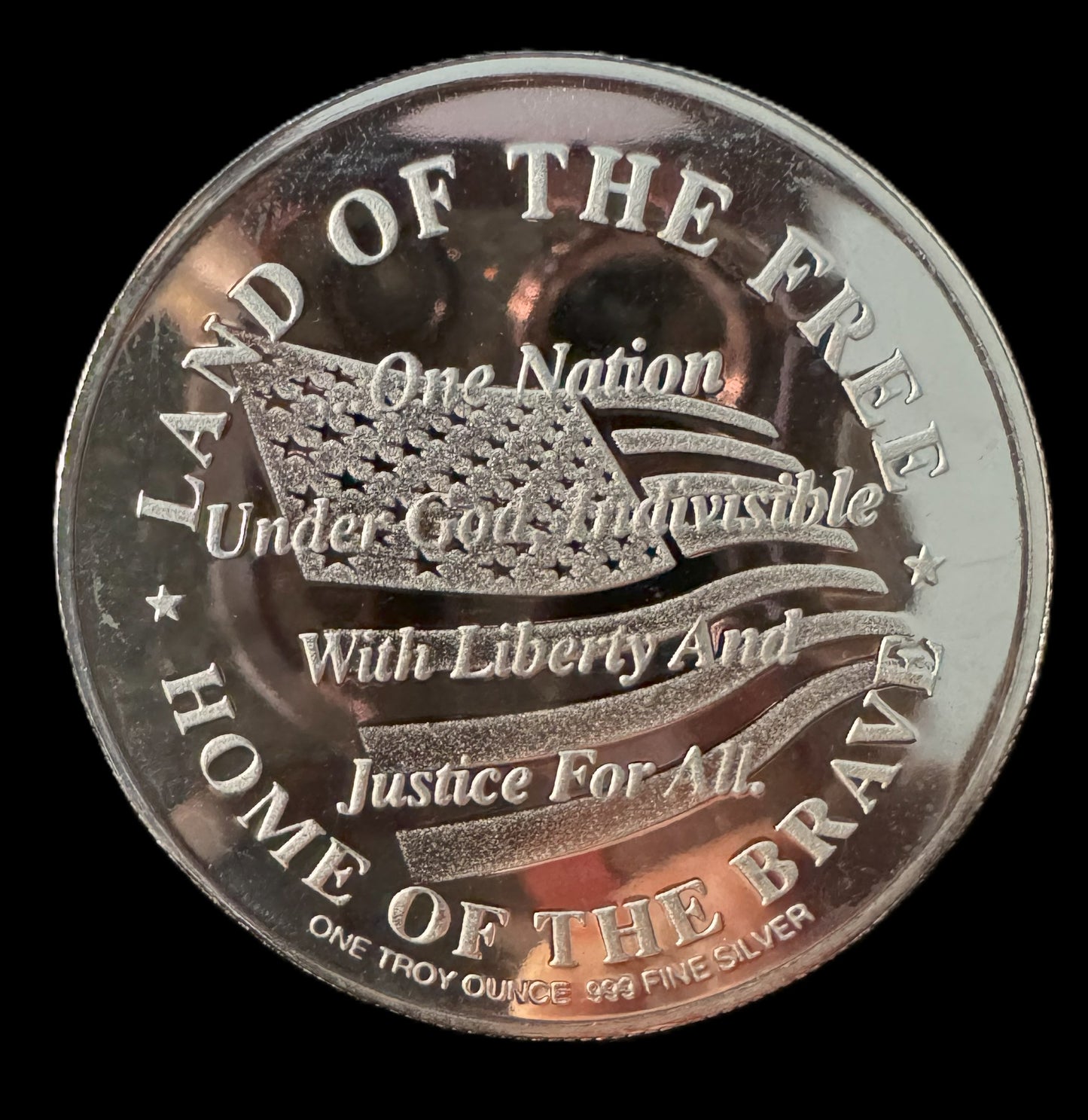 2001 “Spirit of America” 9-11, 1 oz .999 Silver Coin