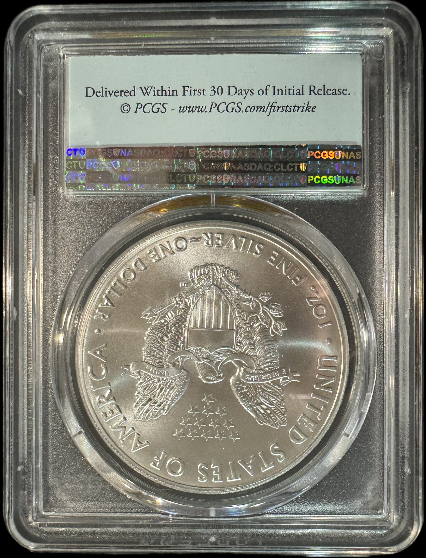 2020 Silver Eagle Walking Liberty PCGS 70 1 oz .999 Silver Coin