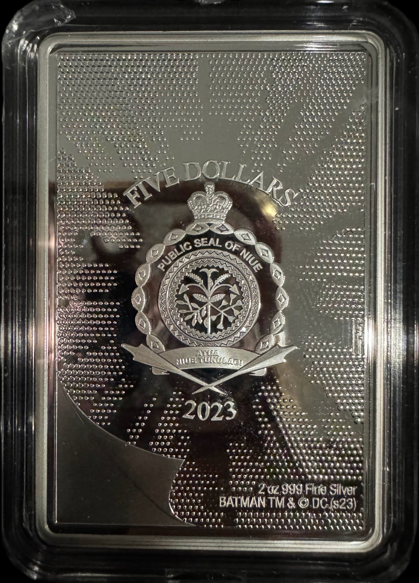 2023 DC Comix Series Batman 1st Edition 2 oz .999 Silver Bar
