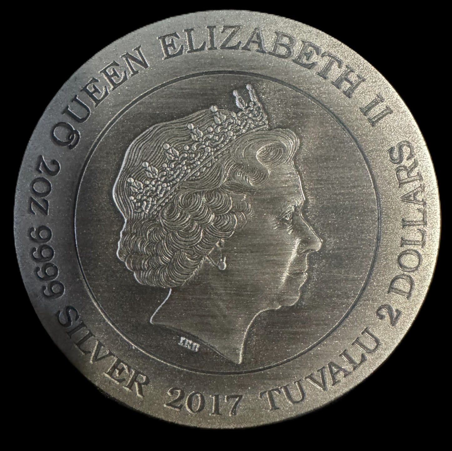 2017 Norse Goddesses Frigg 2 oz .999 Silver Coin