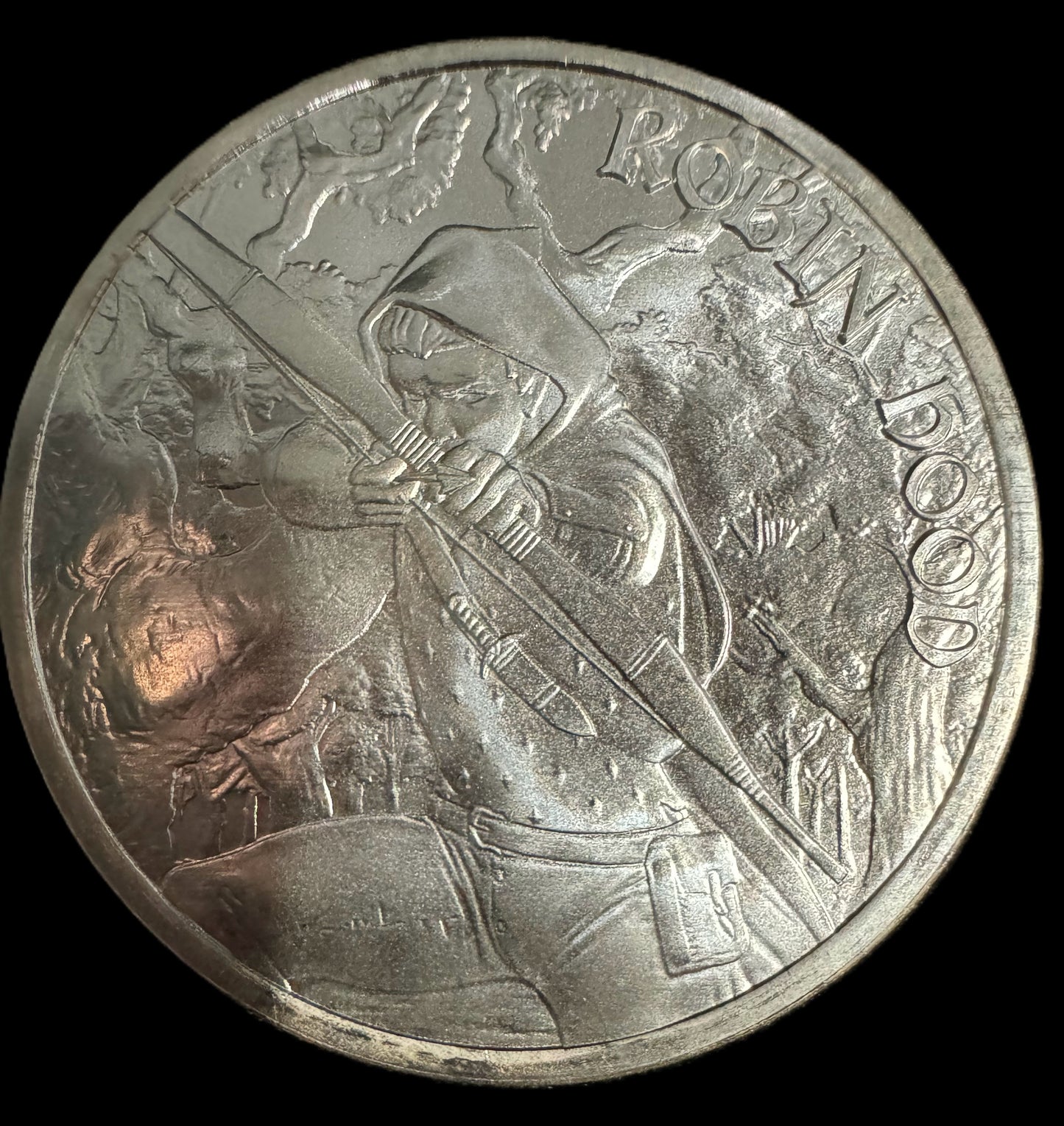 2021 Robin Hood Medieval Legends 1 oz .999 Silver Coin