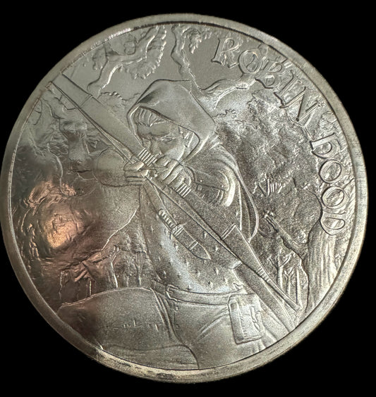 2021 Robin Hood Medieval Legends 1 oz .999 Silver Coin