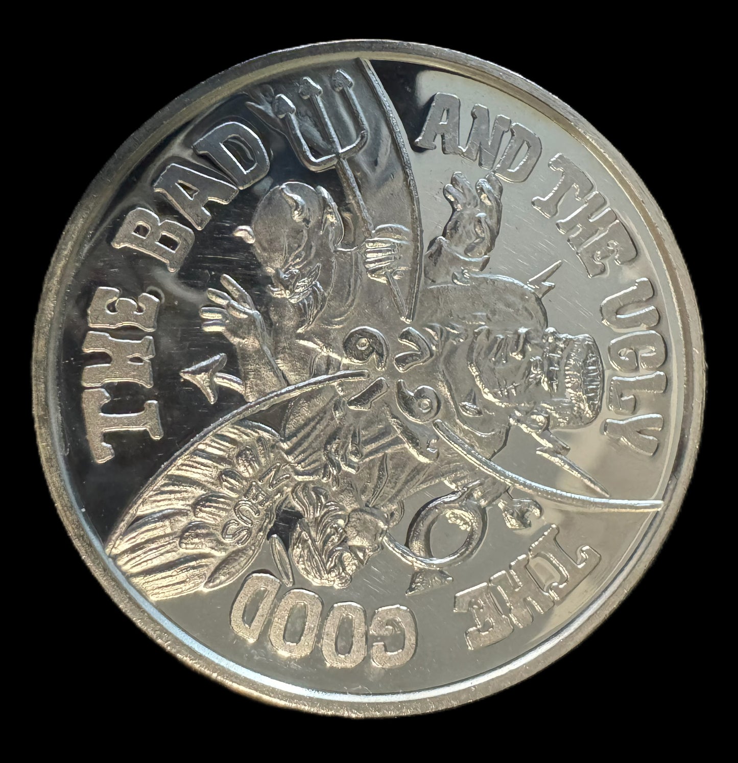 1979 Zeus Drachma The Good The Bad The Ugly 1 oz .999 Silver Coin