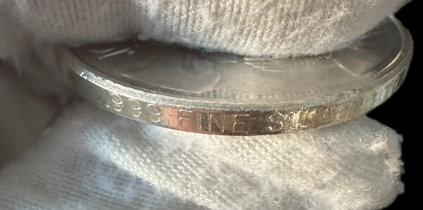 1987 Pope John Paul II 1 oz .999 Silver Coin