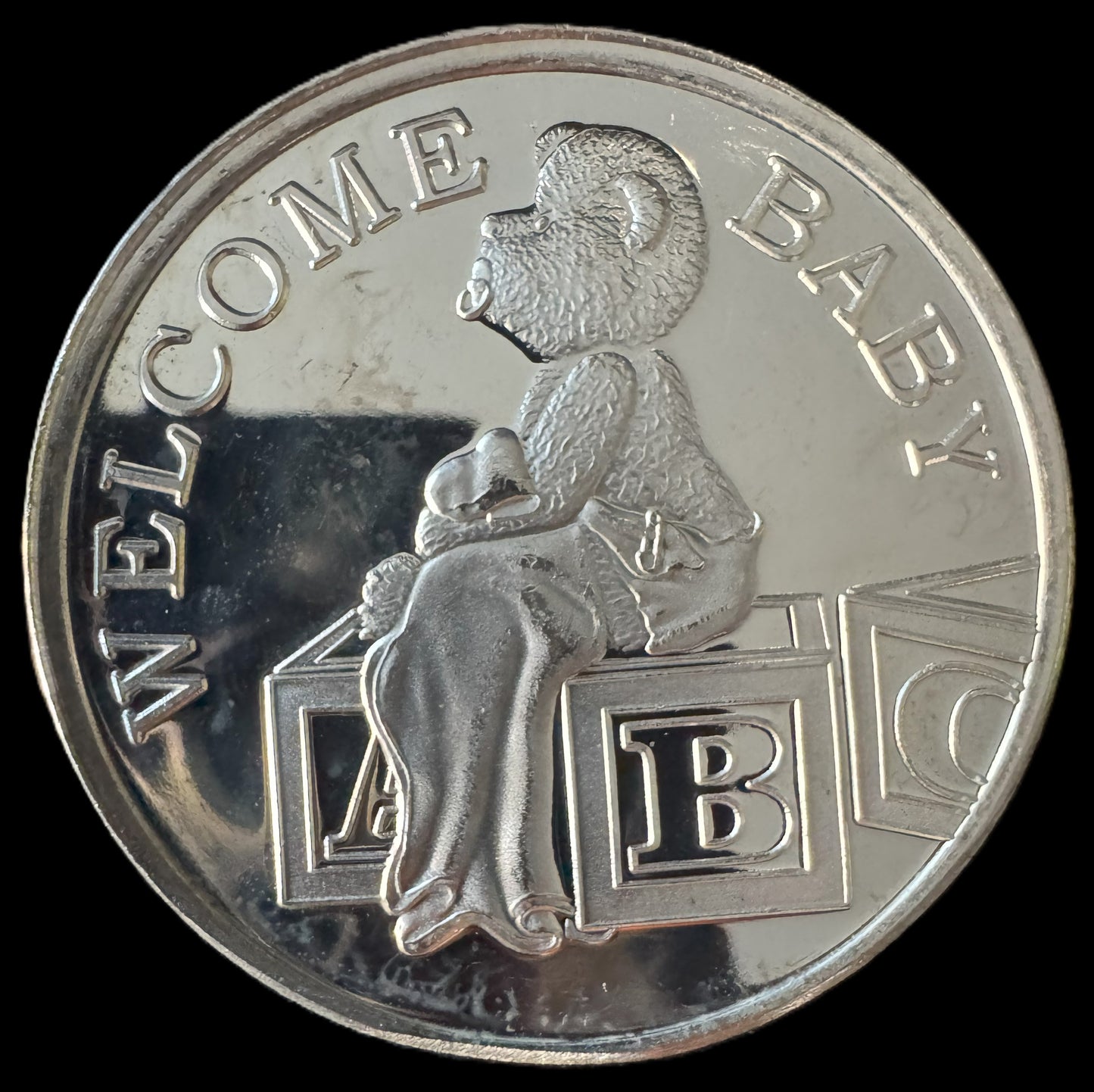 2015 Welcome Baby 1 oz .999 Silver Coin